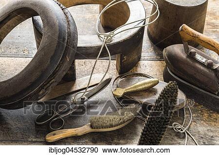 Various tools on workbench, hatmaker workshop, Bad Aussee, Styria, Austria, Europe View Large Photo Image Stock Image - Various tools on workbench, hatmaker workshop, Bad Aussee, Styria, Austria, Europe. Fotosearch