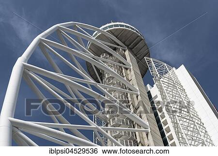Vasco da Gama Tower, Parque das Nacoes, Lisbon, Portugal, Europe View Large Photo Image Stock Photograph - Vasco da Gama Tower, Parque das Nacoes, Lisbon, Portugal, Europe. Fotosearch