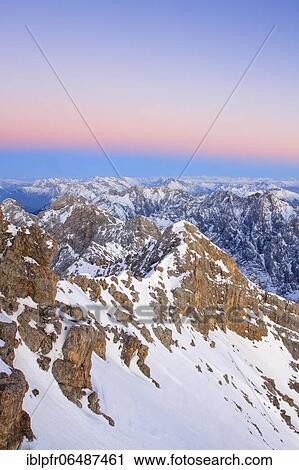 View from the summit of the Zugspitze, Bavaria, Germany, Europe View Large Photo Image Stock Image - View from the summit of the Zugspitze, Bavaria, Germany, Europe. Fotosearch