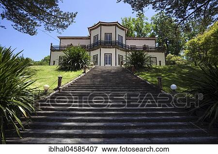 Villa Casa do Parque, Parque Terra Nostra, Furnas, Island of Sao Miguel, Azores, Portugal, Europe View Large Photo Image Stock Photo - Villa Casa do Parque, Parque Terra Nostra, Furnas, Island of Sao Miguel, Azores, Portugal, Europe. Fotosearch