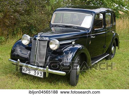 Vintage car Austin 10 V, buit in 1946, vintage car rally, Skurup, Scania, Sweden, Europe View Large Photo Image Stock Photo - Vintage car Austin 10 V, buit in 1946, vintage car rally, Skurup, Scania, Sweden, Europe. Fotosearch