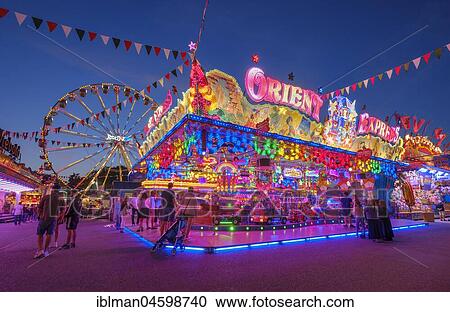 Volksfest Plärrer, Augsburg, Swabia, Bavaria, Germany, Europe View Large Photo Image Stock Image - Volksfest Plärrer, Augsburg, Swabia, Bavaria, Germany, Europe. Fotosearch