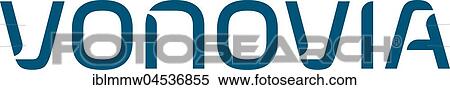 Stock Photography - Vonovia, company logo, German housing company, DAX 30 companies. Fotosearch