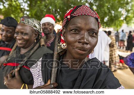 Stock Image - Voodoo ceremony in Dogondoutchi, Niger, Africa. Fotosearch