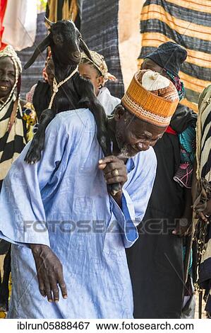 Stock Photo - Voodoo ceremony in Dogondoutchi, Niger, Africa. Fotosearch