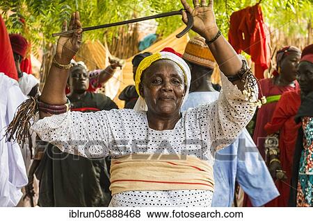 Stock Photo - Voodoo ceremony in Dogondoutchi, Niger, Africa. Fotosearch