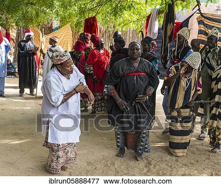 Stock Photo - Voodoo ceremony in Dogondoutchi, Niger, Africa. Fotosearch
