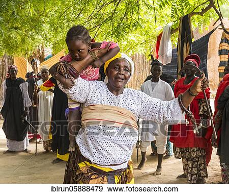 Stock Photo - Voodoo ceremony in Dogondoutchi, Niger, Africa. Fotosearch