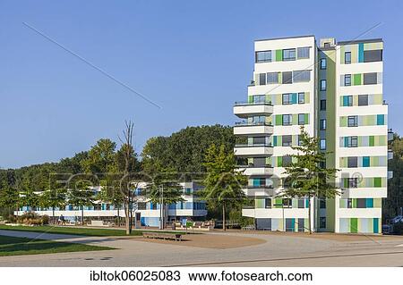 Water Houses, International Building Exhibition IBA, Wilhelmsburg, Hamburg, Germany, Europe View Large Photo Image Stock Image - Water Houses, International Building Exhibition IBA, Wilhelmsburg, Hamburg, Germany, Europe. Fotosearch