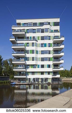 Water Houses, International Building Exhibition IBA, Wilhelmsburg, Hamburg, Germany, Europe View Large Photo Image Stock Photograph - Water Houses, International Building Exhibition IBA, Wilhelmsburg, Hamburg, Germany, Europe. Fotosearch