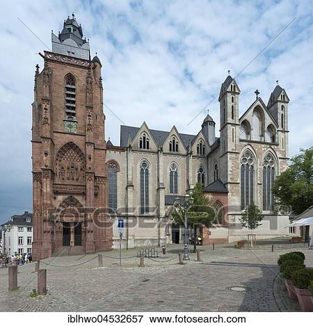Stock Photo - Wetzlar Cathedral, Wetzlar, Hesse, Germany, Europe. Fotosearch