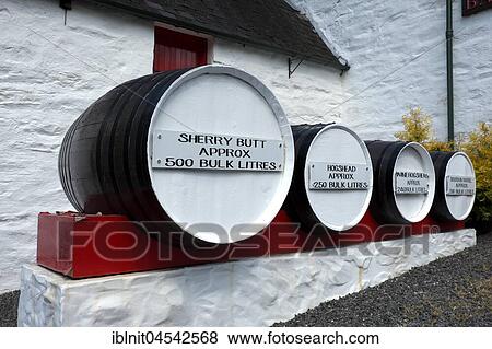 Whiskey barrels, Edradour Whiskey distillery, at Pitlochry, Perth and Kinross, Scotland, United Kingdom, Europe View Large Photo Image Stock Photo - Whiskey barrels, Edradour Whiskey distillery, at Pitlochry, Perth and Kinross, Scotland, United Kingdom, Europe. Fotosearch