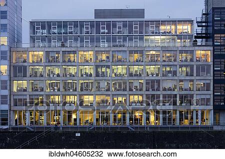 Window front, office building in the Medienhafen, Düsseldorf, Rhineland, North Rhine-Westphalia, Germany, Europe View Large Photo Image Stock Image - Window front, office building in the Medienhafen, Düsseldorf, Rhineland, North Rhine-Westphalia, Germany, Europe. Fotosearch