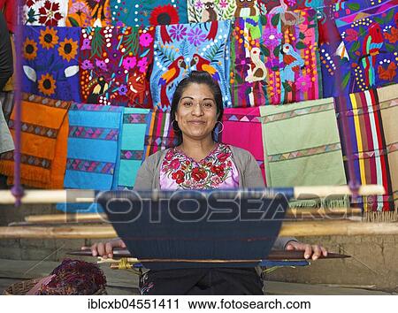 Woman, 28 years, at the loom, Zinacantán, State of Chiapas, Mexico, Central America View Large Photo Image Stock Image - Woman, 28 years, at the loom, Zinacantán, State of Chiapas, Mexico, Central America. Fotosearch