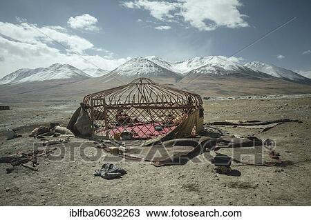 Wooden frame of your traditional yurt, transport preparations, barren plateau of Bozai Gumbaz, Wakhan corridor, Badakhshan, Afghanistan, Asia View Large Photo Image Stock Image - Wooden frame of your traditional yurt, transport preparations, barren plateau of Bozai Gumbaz, Wakhan corridor, Badakhshan, Afghanistan, Asia. Fotosearch