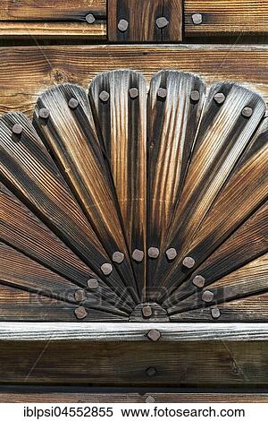 Stock Photography - Woodwork in the Astra Museum of Traditional Folk Civilization, Sibiu, Romania, Europe. Fotosearch