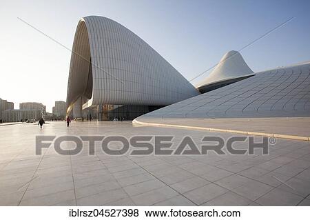 Zaha Hadid's Heydar Aliyev Museum, Baku, Azerbaijan, Asia View Large Photo Image Stock Photo - Zaha Hadid's Heydar Aliyev Museum, Baku, Azerbaijan, Asia. Fotosearch