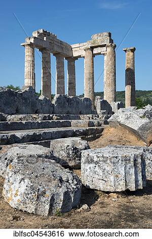 Zeus Temple, Ancient Nemea, Corinthia, Peloponnese, Greece, Europe View Large Photo Image Stock Photograph - Zeus Temple, Ancient Nemea, Corinthia, Peloponnese, Greece, Europe. Fotosearch
