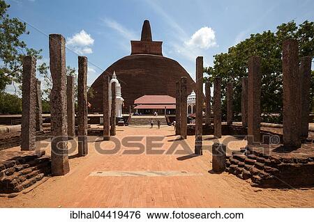 Abhayagiri Dagoba, stupa, Sacred City of Anuradhapura, North Central Province, Sri Lanka, Asia View Large Photo Image Stock Photograph - Abhayagiri Dagoba, stupa, Sacred City of Anuradhapura, North Central Province, Sri Lanka, Asia. Fotosearch