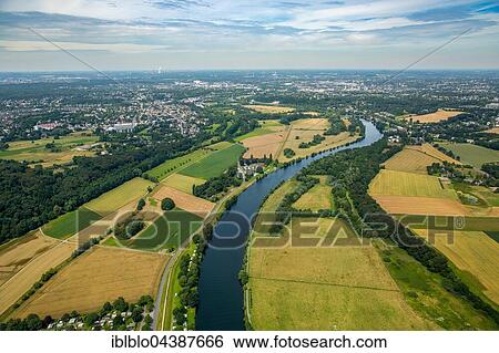 Aerial photograph, Ruhr district, Ruhr Valley, Ruhr floodplains, south of Mülheim an der Ruhr, Ruhr district, North Rhine-Westphalia, Germany, Europe View Large Photo Image Stock Photograph - Aerial photograph, Ruhr district, Ruhr Valley, Ruhr floodplains, south of Mülheim an der Ruhr, Ruhr district, North Rhine-Westphalia, Germany, Europe. Fotosearch