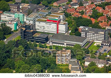 Aerial photograph, Westdeutsche Lotterie GmbH, Münster, Münsterland, North Rhine-Westphalia, Germany, Europe View Large Photo Image Stock Image - Aerial photograph, Westdeutsche Lotterie GmbH, Münster, Münsterland, North Rhine-Westphalia, Germany, Europe. Fotosearch