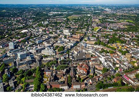 Aerial view, center city, Bochum, Ruhr district, North Rhine-Westphalia, Germany, Europe View Large Photo Image Stock Image - Aerial view, center city, Bochum, Ruhr district, North Rhine-Westphalia, Germany, Europe. Fotosearch