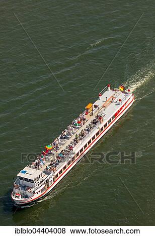 Aerial view, excursion boat Fontane on Reeck Canal, Waren, Mecklenburg Lake District, Mecklenburg-Western Pomerania, Germany, Europe View Large Photo Image Stock Photo - Aerial view, excursion boat Fontane on Reeck Canal, Waren, Mecklenburg Lake District, Mecklenburg-Western Pomerania, Germany, Europe. Fotosearch