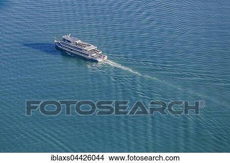 Aerial view, MS Graf Zeppelin, BSB ship, Lake Constance, Baden-Württemberg, Germany, Europe View Large Photo Image Picture - Aerial view, MS Graf Zeppelin, BSB ship, Lake Constance, Baden-Württemberg, Germany, Europe. Fotosearch