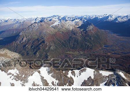 Aerial view of Tierra del Fuego National Park, mountains and lakes, Tierra del Fuego, Andes, Argentina, South America View Large Photo Image Stock Image - Aerial view of Tierra del Fuego National Park, mountains and lakes, Tierra del Fuego, Andes, Argentina, South America. Fotosearch