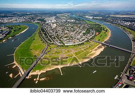 Aerial view, Rheinbogen Oberkassel, bridges, Rheinkniebrücke, Oberkasseler Brücke, Düsseldorf, Rhineland, North Rhine-Westphalia, Germany, Europe View Large Photo Image Stock Photo - Aerial view, Rheinbogen Oberkassel, bridges, Rheinkniebrücke, Oberkasseler Brücke, Düsseldorf, Rhineland, North Rhine-Westphalia, Germany, Europe. Fotosearch