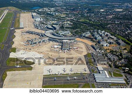 Aerial view, Terminal C and ground handling, Düsseldorf Airport, Düsseldorf, Rhineland, North Rhine-Westphalia Airport, Germany, Europe View Large Photo Image Stock Photography - Aerial view, Terminal C and ground handling, Düsseldorf Airport, Düsseldorf, Rhineland, North Rhine-Westphalia Airport, Germany, Europe. Fotosearch