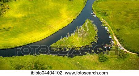 Aerial view, Trittelwitz Waterway, Peene River, Mecklenburg Lake Plateau, Mecklenburg-Western Pomerania, Germany, Europe View Large Photo Image Stock Image - Aerial view, Trittelwitz Waterway, Peene River, Mecklenburg Lake Plateau, Mecklenburg-Western Pomerania, Germany, Europe. Fotosearch