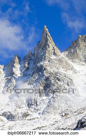 Stock Photo - Aiguille de la Tsa, 3668 m, Valais, Switzerland, Europe. Fotosearch