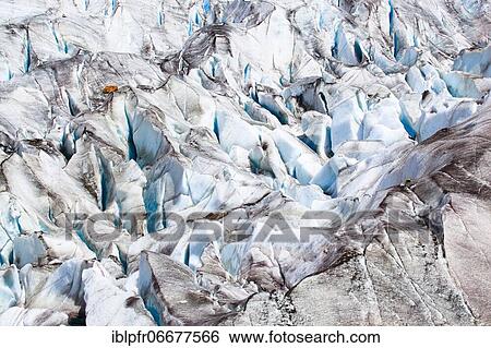 Stock Photograph - Aletsch Glacier, Valais, Switzerland, Europe. Fotosearch