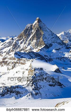 Alps, View Klein Matterhorn, Matterhorn, 4478 (m), Valais, Switzerland, Europe View Large Photo Image Stock Image - Alps, View Klein Matterhorn, Matterhorn, 4478 (m), Valais, Switzerland, Europe. Fotosearch
