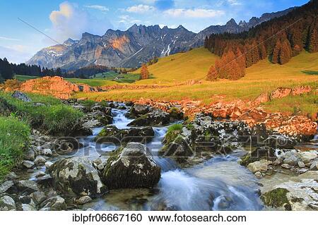 Alpstein massif with Säntis, Appenzell, Switzerland, Europe View Large Photo Image Stock Image - Alpstein massif with Säntis, Appenzell, Switzerland, Europe. Fotosearch