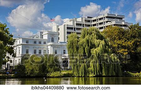 American Consulate on the Alster, Hamburg Rotherbaum, Hamburg, Germany, Europe View Large Photo Image Stock Image - American Consulate on the Alster, Hamburg Rotherbaum, Hamburg, Germany, Europe. Fotosearch