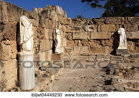 Ancient headless statues, archeological site, ancient city of Salamis, Famagusta, Northern Cyprus, Cyprus, Europe View Large Photo Image Stock Image - Ancient headless statues, archeological site, ancient city of Salamis, Famagusta, Northern Cyprus, Cyprus, Europe. Fotosearch