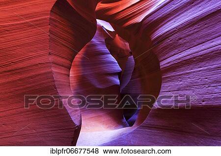 Antelope Canyon, sandstone formed by wind and water, Lower Antelope Canyon, Page, Arizona, USA, North America View Large Photo Image Stock Photo - Antelope Canyon, sandstone formed by wind and water, Lower Antelope Canyon, Page, Arizona, USA, North America. Fotosearch