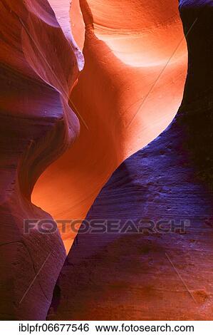 Antelope Canyon, sandstone formed by wind and water, Lower Antelope Canyon, Page, Arizona, USA, North America View Large Photo Image Stock Photograph - Antelope Canyon, sandstone formed by wind and water, Lower Antelope Canyon, Page, Arizona, USA, North America. Fotosearch