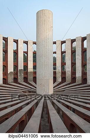 Astronomical instrument Rama Yantra, Jantar Mantar observatory, New Delhi, India, Asia View Large Photo Image Stock Photography - Astronomical instrument Rama Yantra, Jantar Mantar observatory, New Delhi, India, Asia. Fotosearch