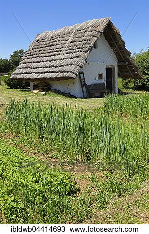 Bajuwarenhaus, Bavarian house, historical village Landersdorf, archaeological trail, Thalmässing, Middle Franconia, Franconia, Bavaria, Germany, Europe View Large Photo Image Stock Image - Bajuwarenhaus, Bavarian house, historical village Landersdorf, archaeological trail, Thalmässing, Middle Franconia, Franconia, Bavaria, Germany, Europe. Fotosearch