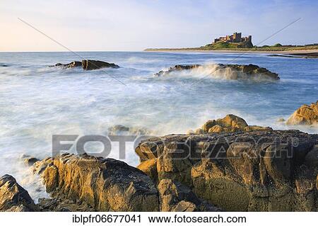 Bamburgh Castle, Great Britain View Large Photo Image Stock Image - Bamburgh Castle, Great Britain. Fotosearch