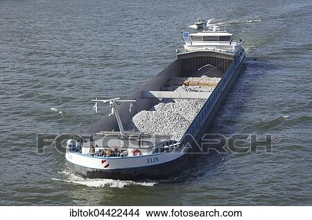 Barge, cargo ship on Rhine, Cologne, North Rhine-Westphalia, Germany, Europe View Large Photo Image Picture - Barge, cargo ship on Rhine, Cologne, North Rhine-Westphalia, Germany, Europe. Fotosearch
