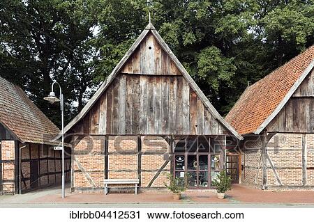 Barn district with historic barns in half-timbered style, Steinhude, Wunstorf, Lower Saxony, Germany, Europe View Large Photo Image Stock Image - Barn district with historic barns in half-timbered style, Steinhude, Wunstorf, Lower Saxony, Germany, Europe. Fotosearch