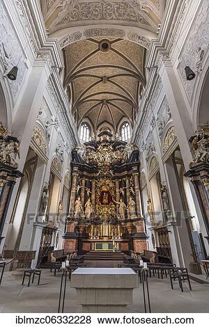 Baroque high altar, 1711, of the church Unsere Liebe Frau or Obere Pfarre, Bamberg, Upper Franconia, Bavaria, Germany, Europe View Large Photo Image Stock Photo - Baroque high altar, 1711, of the church Unsere Liebe Frau or Obere Pfarre, Bamberg, Upper Franconia, Bavaria, Germany, Europe. Fotosearch