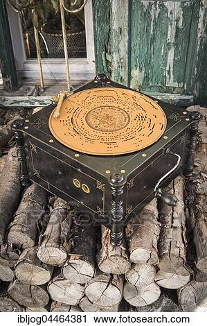 Barrel organ, Ariston, with perforated disk, Grassau, Upper Bavaria, Bavaria, Germany, Europe View Large Photo Image Stock Image - Barrel organ, Ariston, with perforated disk, Grassau, Upper Bavaria, Bavaria, Germany, Europe. Fotosearch