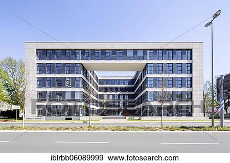 Stock Photo - Bau- und Liegenschaftsbetrieb North Rhine-Westphalia, BLB-North Rhine-Westphalia, Bielefeld branch, Bielefeld, East Westphalia, North Rhine-Westphalia, Germany, Europe. Fotosearch
