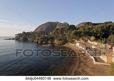 Beach at Cap de l'Aigle, La Ciotat, Provence-Alpes-Côte d'Azur, France, Europe View Large Photo Image Stock Photograph - Beach at Cap de l'Aigle, La Ciotat, Provence-Alpes-Côte d'Azur, France, Europe. Fotosearch