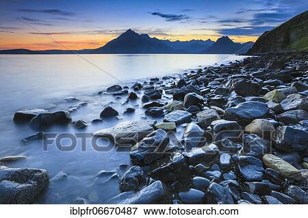 Beach of Elgol, Scotland, Great Britain View Large Photo Image Stock Photo - Beach of Elgol, Scotland, Great Britain. Fotosearch